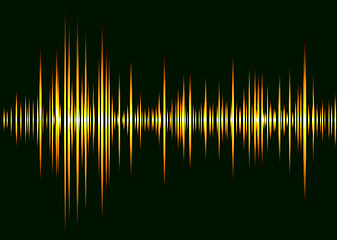 Image showing sound wave beats