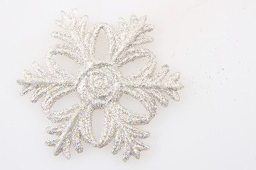 Image showing snowflake isolated