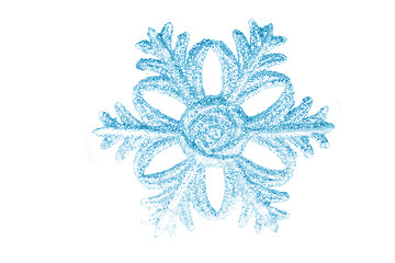Image showing snowflake isolated