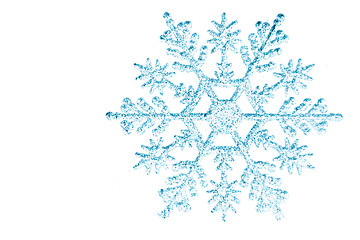 Image showing snowflake isolated