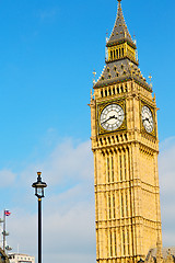Image showing london big ben and  england  aged city