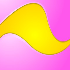 Image showing Abstract colorful waves background