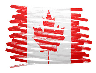 Image showing Flag illustration - Canada