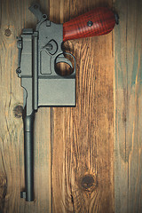 Image showing vintage Mauser submachine gun