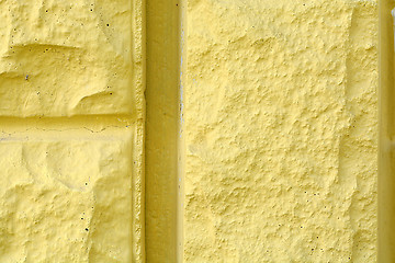 Image showing Background of brick wall texture.  Rectangle format.