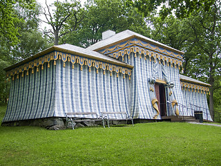 Image showing tent in Drottningholm Palace