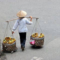 Image showing street vender