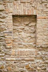 Image showing Brick-encased Window