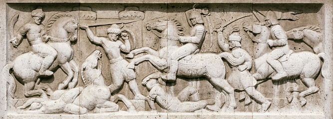 Image showing Bas-relief