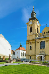 Image showing Yard of the Church