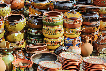 Image showing Earthenware Crockery