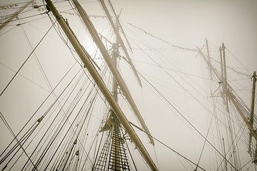 Image showing Masts