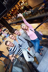 Image showing friends in shopping