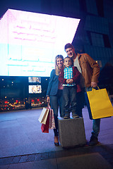 Image showing Group Of Friends Enjoying Shopping