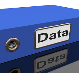 Image showing Data Storage Shows Server Correspondence And Facts