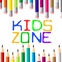 Image showing Kids Zone Shows Social Club And Apply