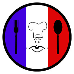 Image showing France Restaurant Means Cafeteria Culinary And Cafes