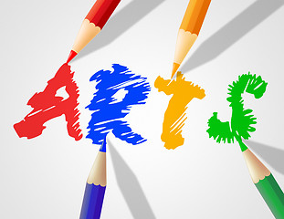Image showing Kids Arts Shows Craft Children And Artistic