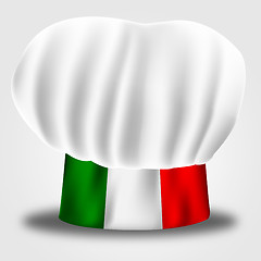 Image showing Italy Chef Shows Cooking In Kitchen And Catering