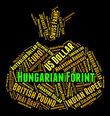 Image showing Hungarian Forint Shows Foreign Exchange And Currencies