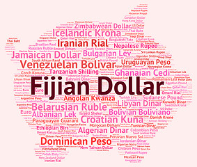 Image showing Fijian Dollar Shows Forex Trading And Currencies