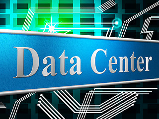 Image showing Data Storage Means Technology Knowledge And Information