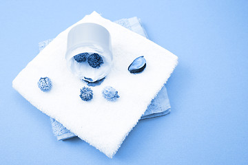 Image showing Spa essentials