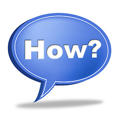 Image showing How Question Shows Frequently Asked Questions And Answer