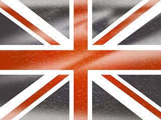 Image showing Union Jack Means English Flag And England