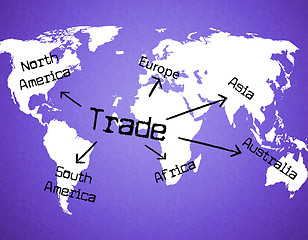 Image showing Worldwide Trade Represents Buy Corporation And E-Commerce