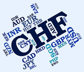Image showing Chf Currency Means Swiss Francs And Currencies
