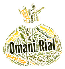 Image showing Omani Rial Indicates Forex Trading And Banknote