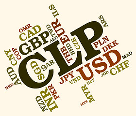 Image showing Clp Currency Means Foreign Exchange And Chile