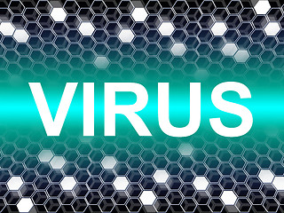 Image showing Virus Word Means Preventive Medicine And Doctors