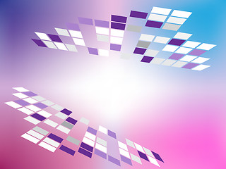 Image showing Square Grids Background Means Geometric Design Or Digital Art\r