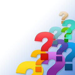 Image showing Question Marks Represents Frequently Asked Questions And Answer