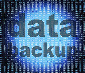 Image showing Backup Data Means File Transfer And Archives