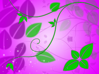 Image showing Floral Background Represents Backgrounds Florist And Blooming