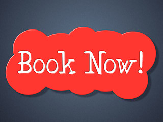 Image showing Book Now Shows At The Moment And Booking