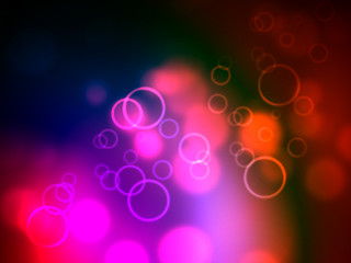 Image showing Background Bokeh Shows Light Burst And Abstract