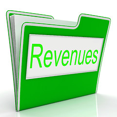 Image showing File Revenues Means Document Correspondence And Earnings