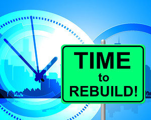 Image showing Time To Rebuild Shows At The Moment And Now