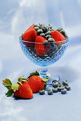 Image showing Berry still life