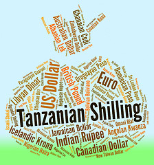 Image showing Tanzanian Shilling Means Forex Trading And Coin