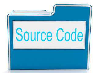 Image showing Source Code Shows Document Binder And Folders