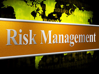 Image showing Management Risk Indicates Unsafe Authority And Head