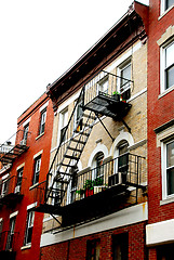 Image showing Boston houses