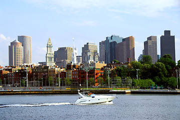 Image showing Boston skyline