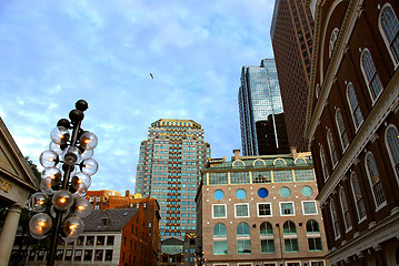 Image showing Boston downtown