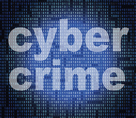 Image showing Cyber Crime Means World Wide Web And Criminal